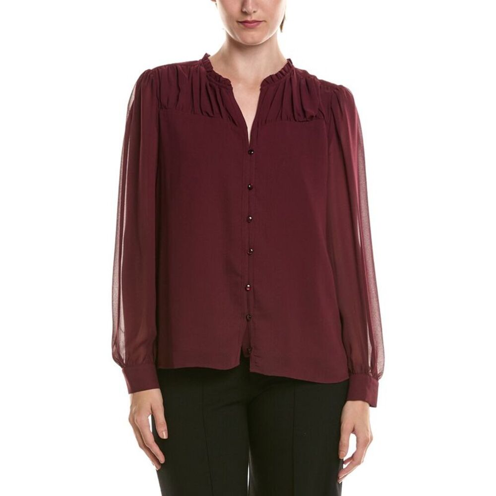 Nicole Miller Womens Top, Red
